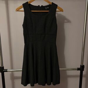 Forever 21 Dark Charcoal Gray Dress